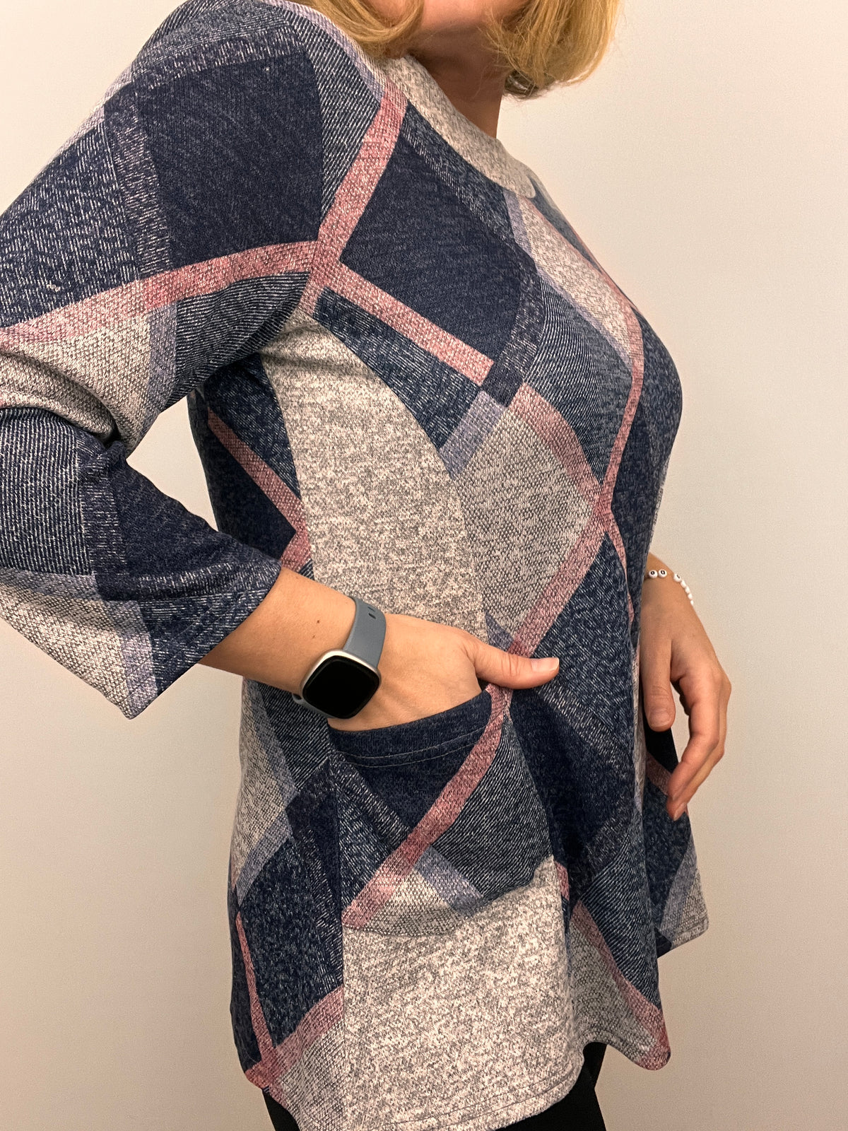 MICHELLE winter top with pockets