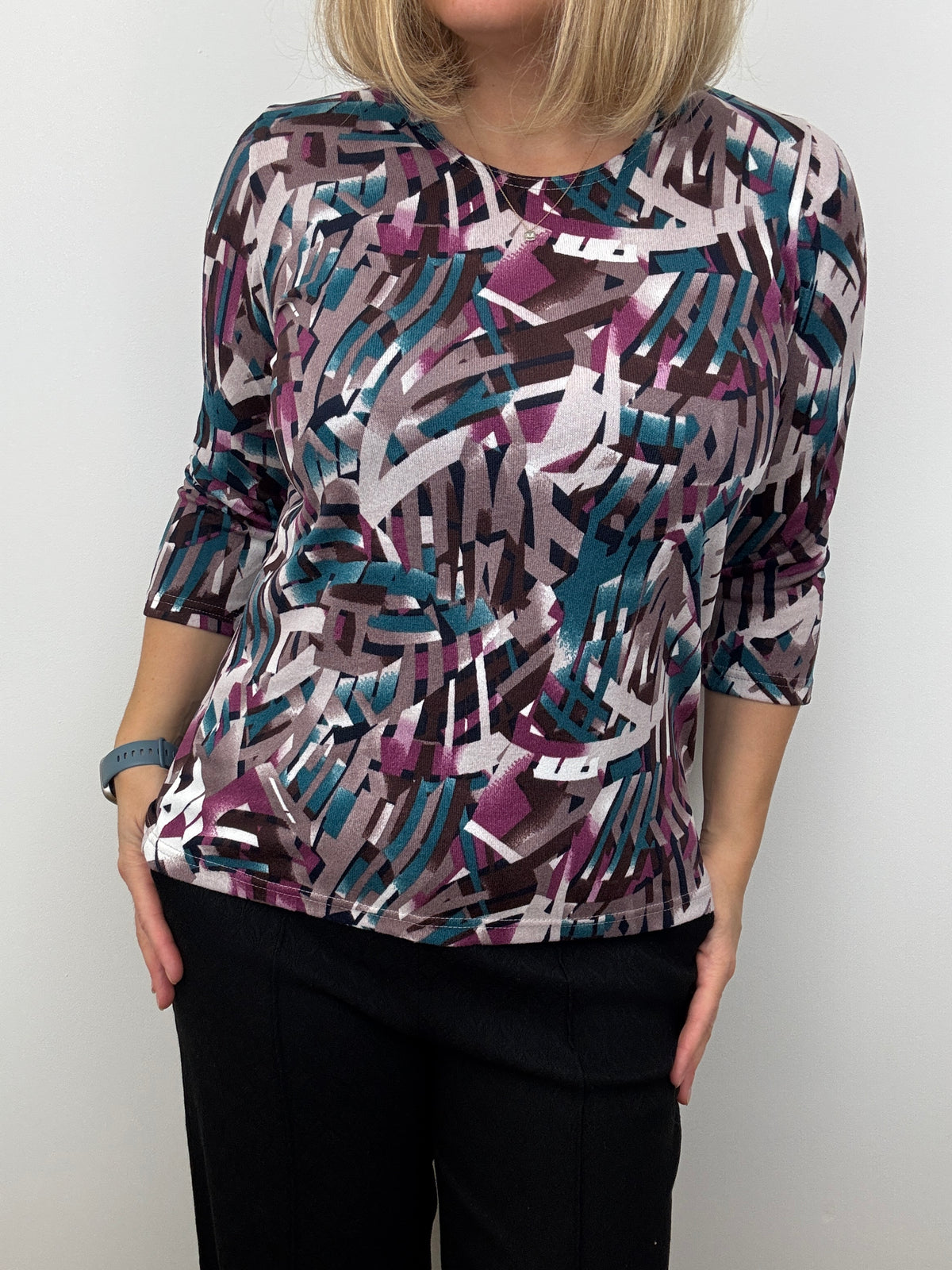POLLY fine knit style top