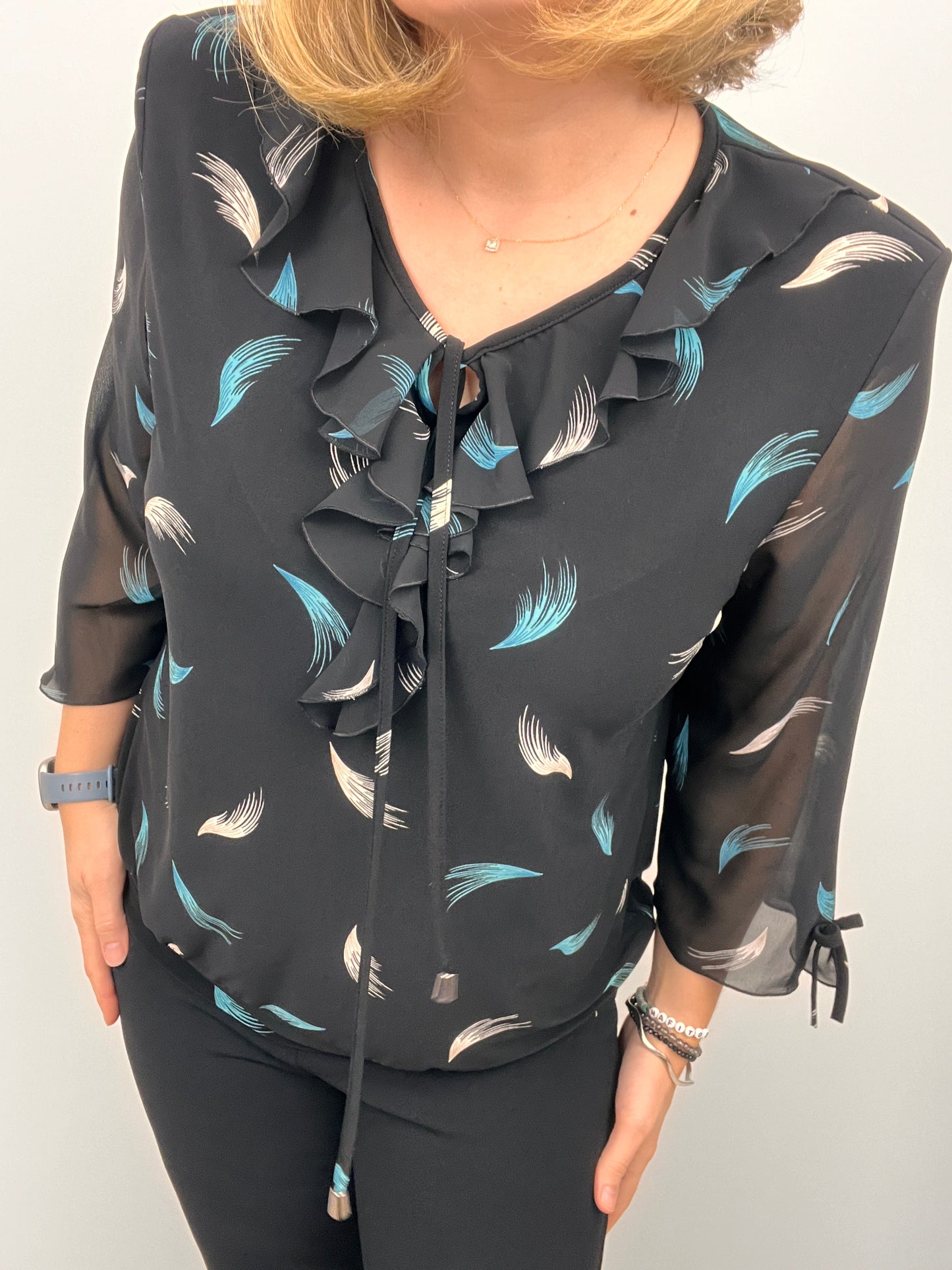 KELLY ruffle top
