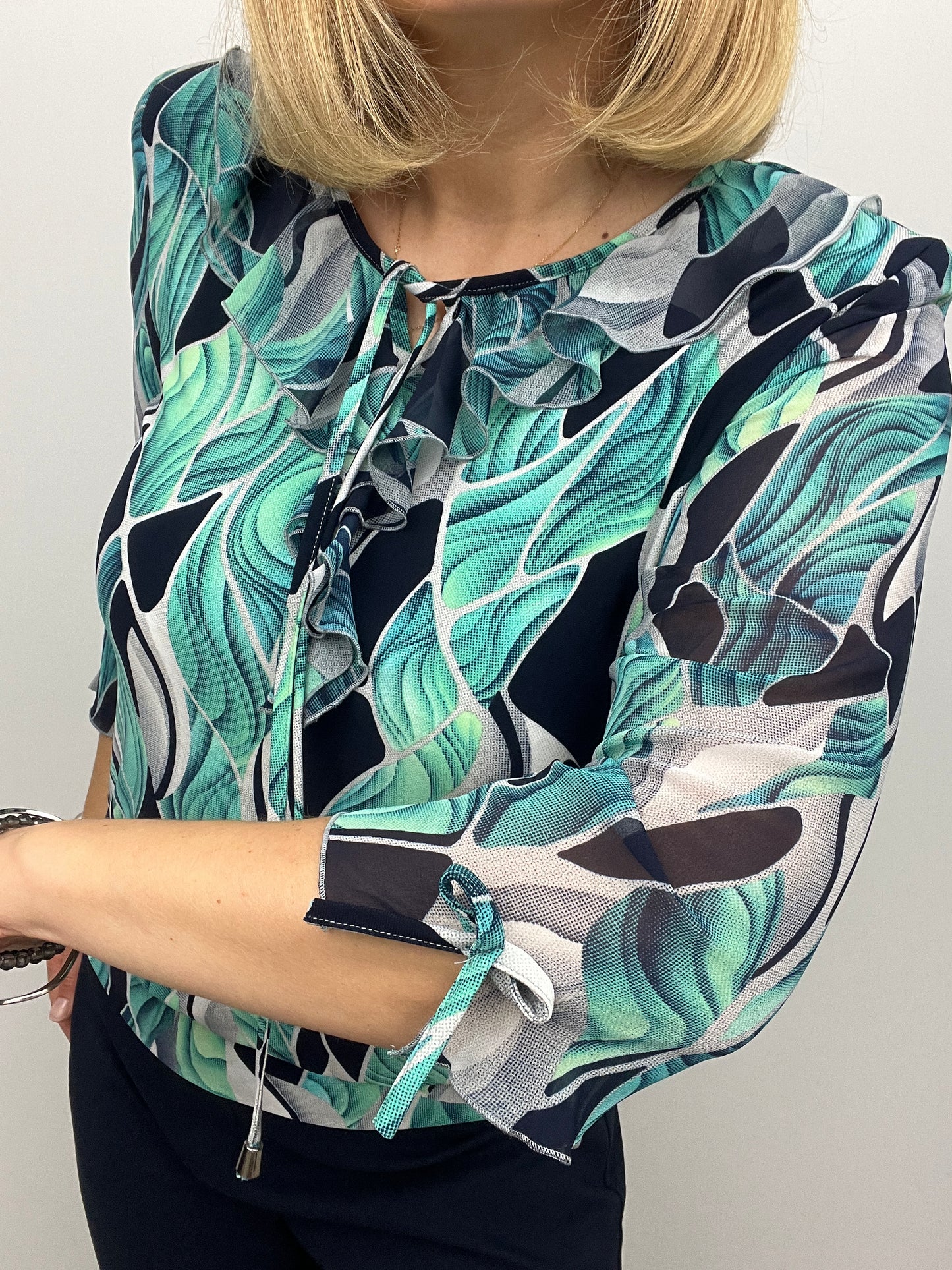 ASPEN ruffle top