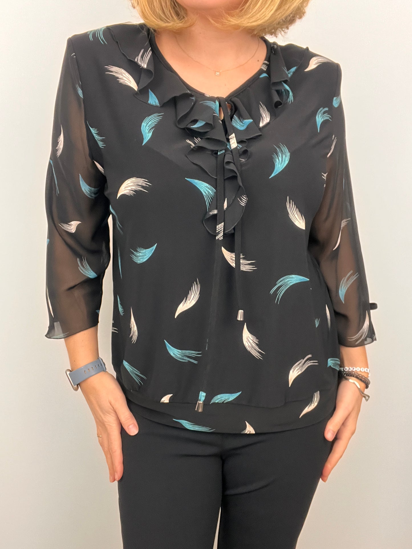 KELLY ruffle top