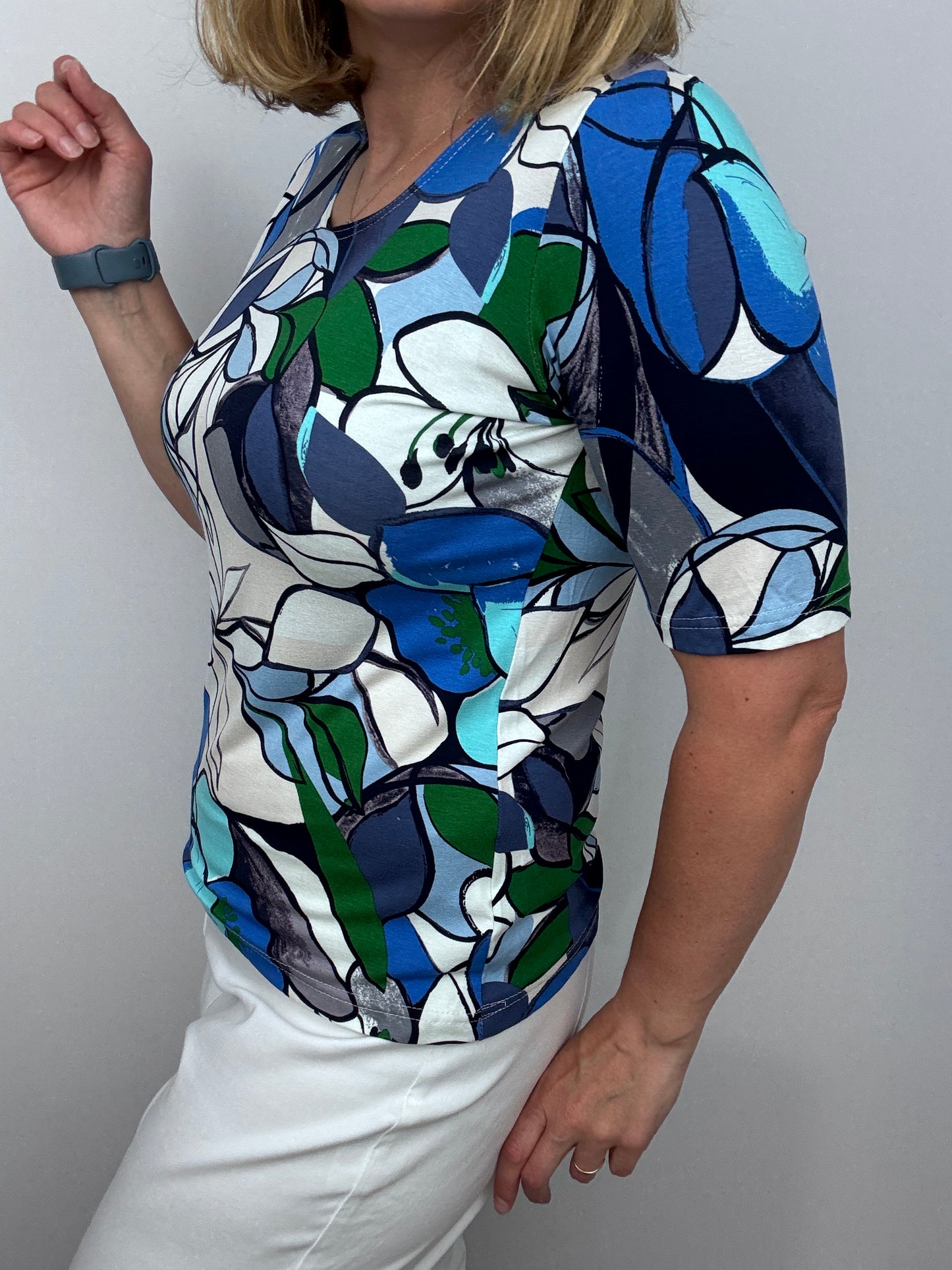 MAGGIE cotton feel style top short sleeve