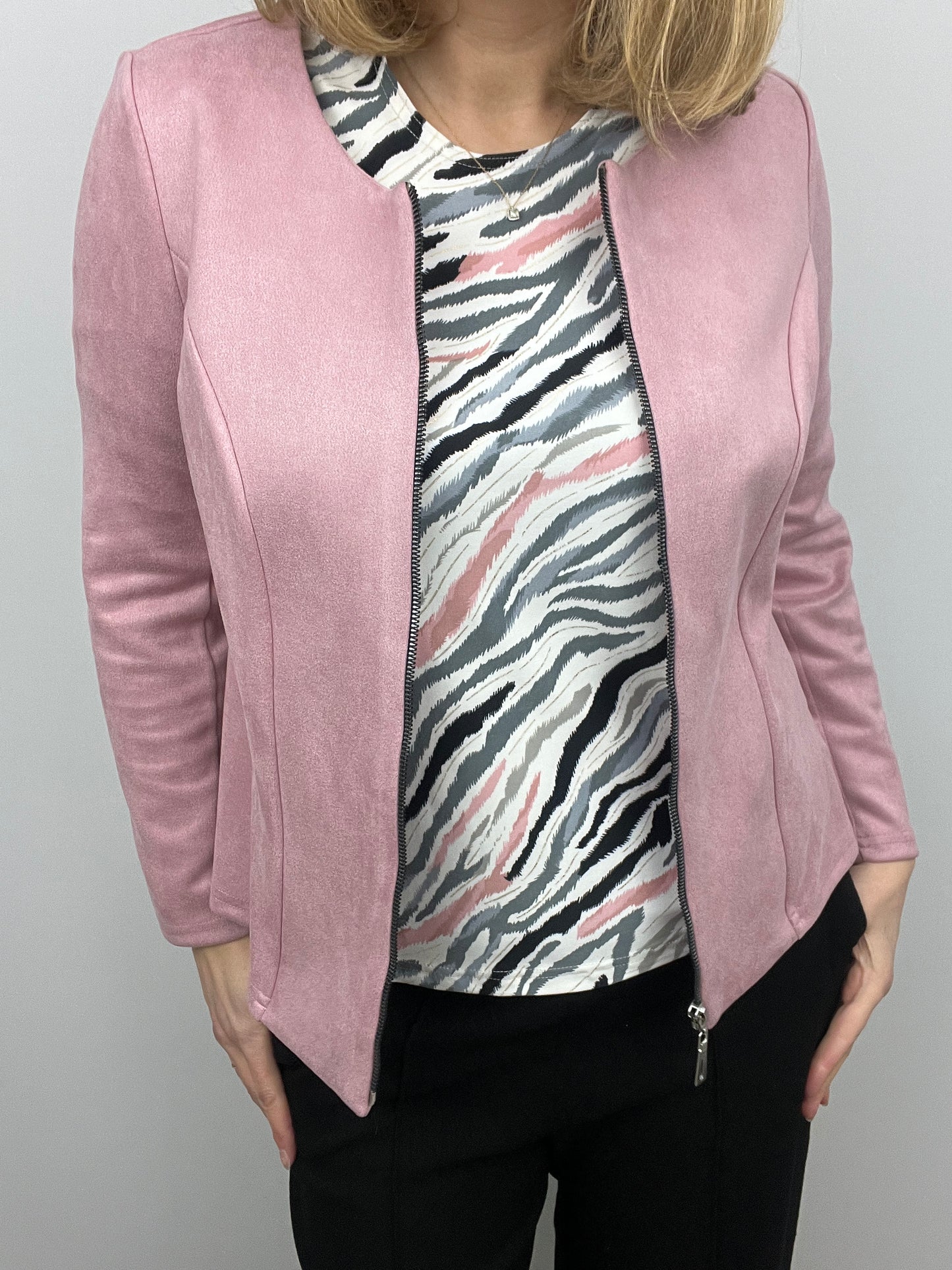 FIONA peachy feeling style top 3/4 sleeves