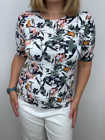 DENISE cotton feel style top short sleeve