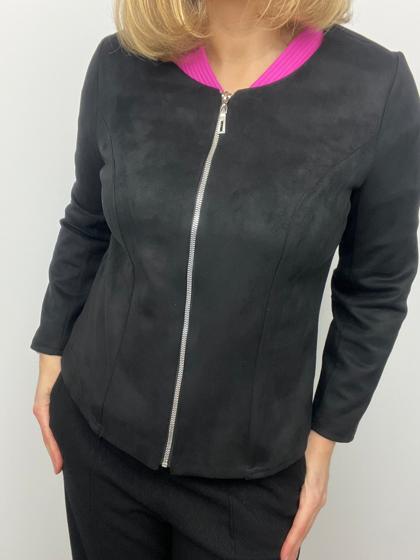 Black Suedette jacket