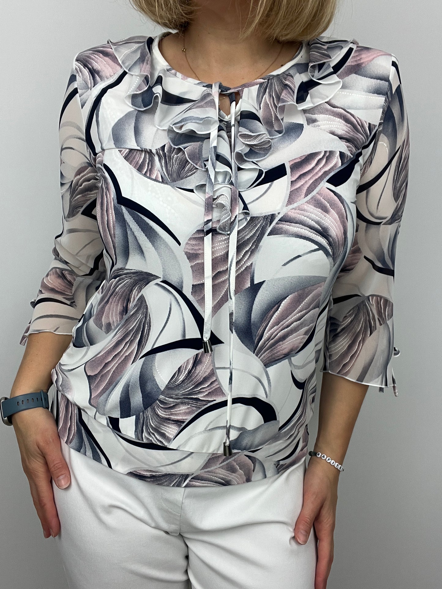 CLODAGH ruffle top