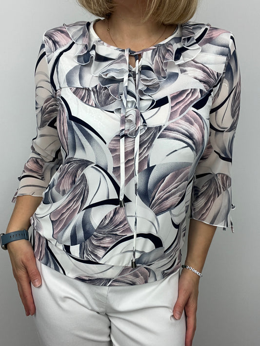 CLODAGH ruffle top
