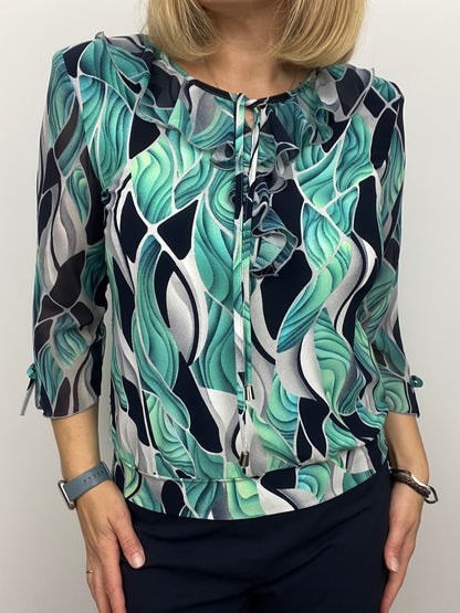 ASPEN ruffle top