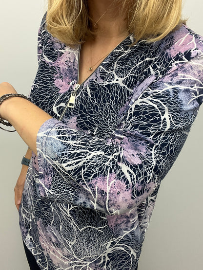 HEBE zip top 3/4 sleeve sizes 22-26