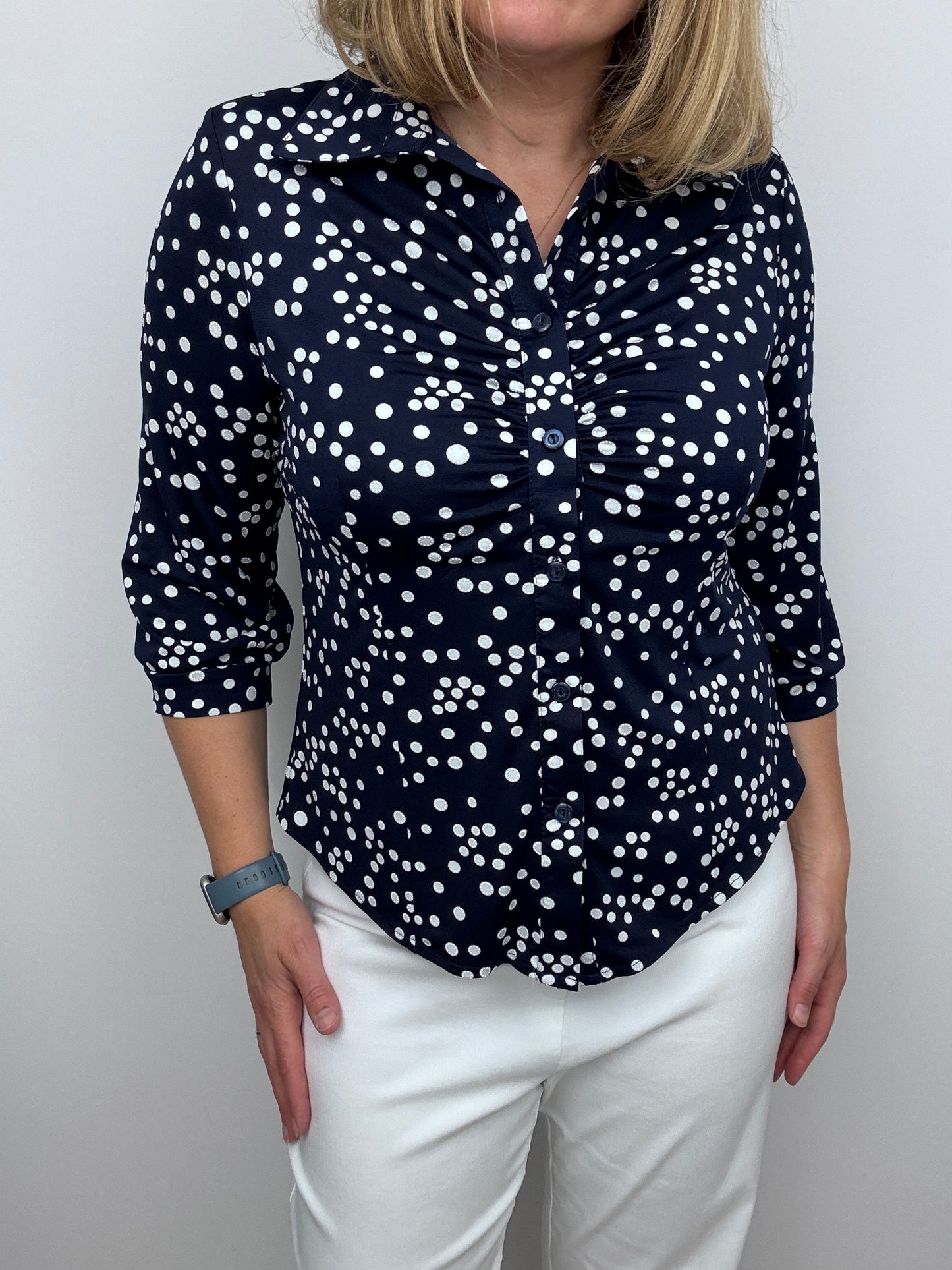 JACQUELINE button down blouse