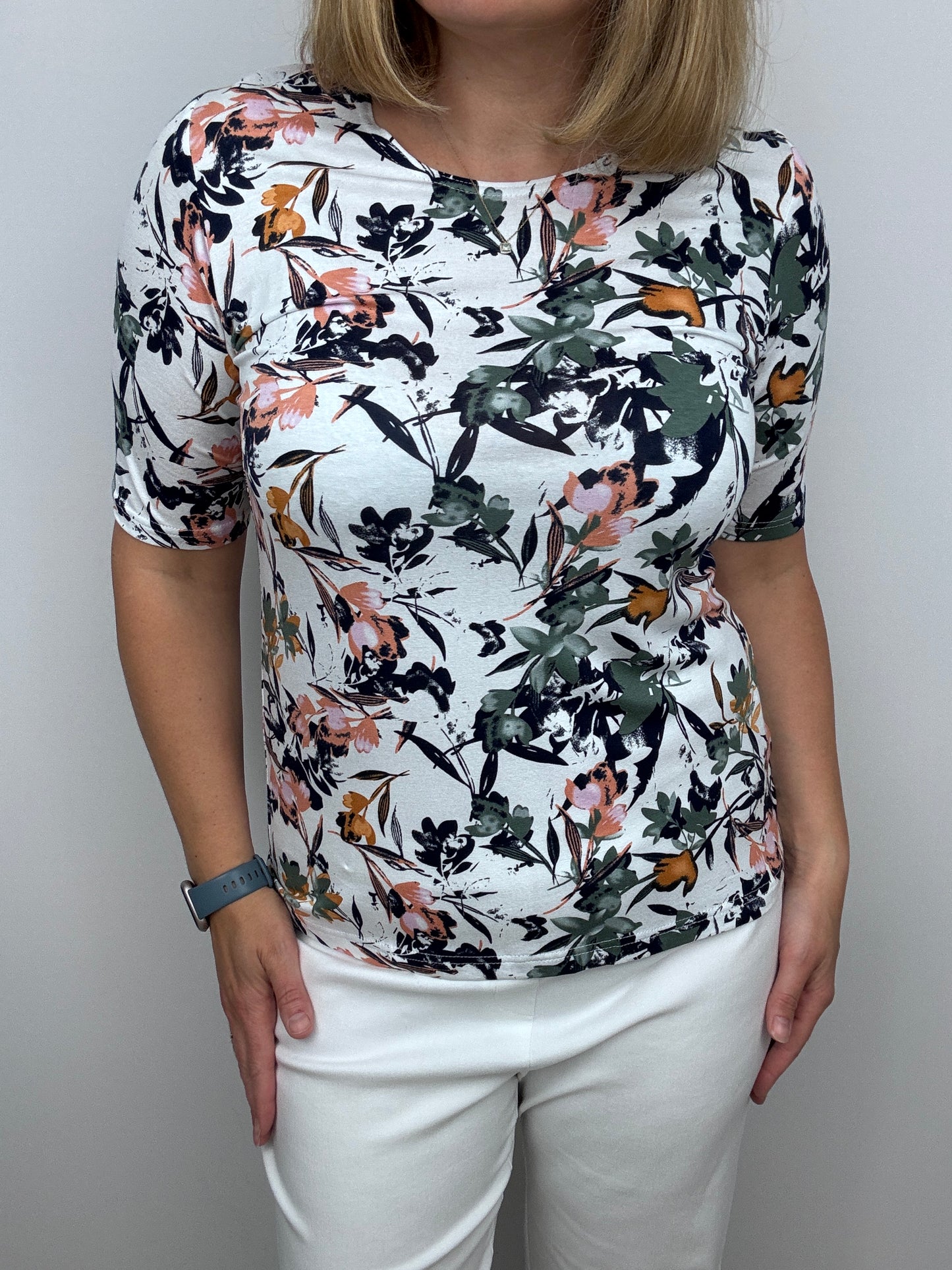DENISE cotton feel style top short sleeve