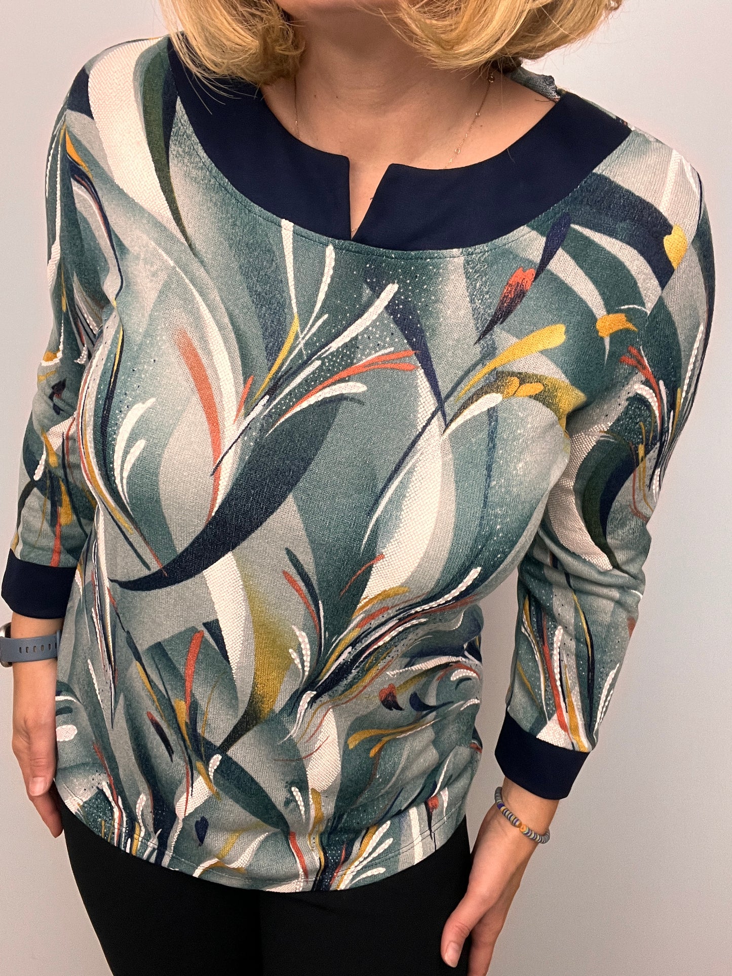 LOUISE fine knit winter top/jumper