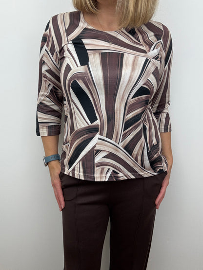 STACEY fine knit style top