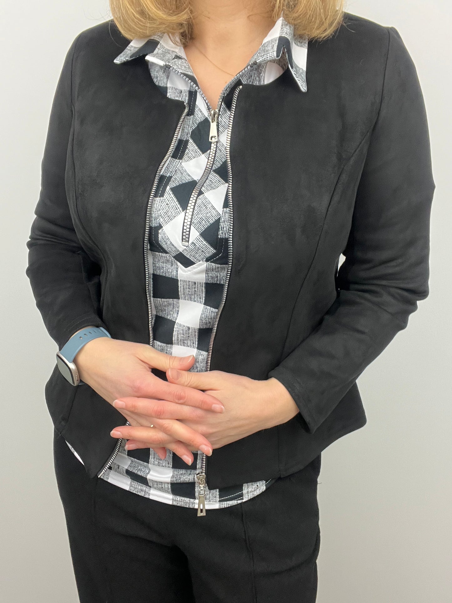 Black Suedette jacket