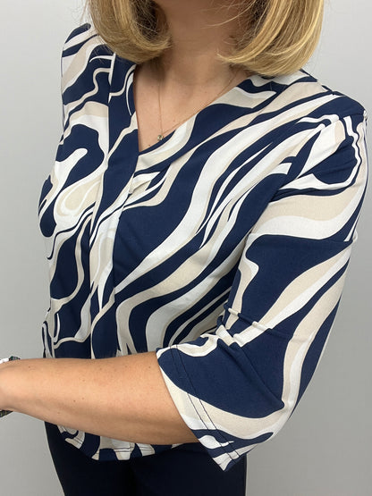 JUSTINE v-neck top