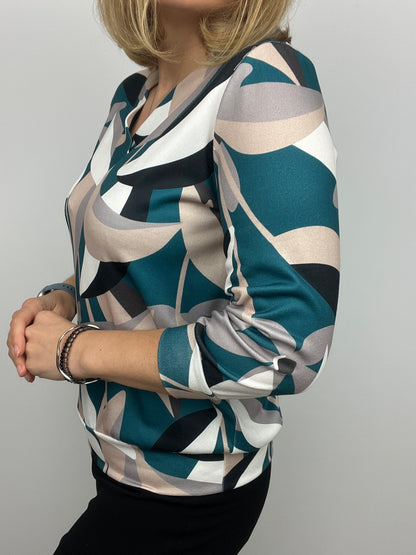 ASHLEY v-neck transitioning top