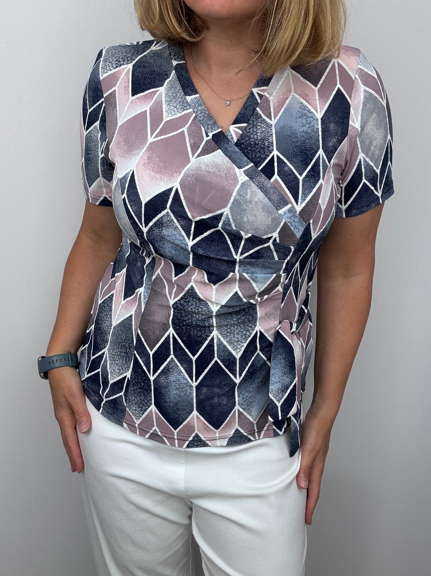 FRAN wrap top