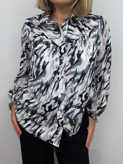 TINA blouse with collar