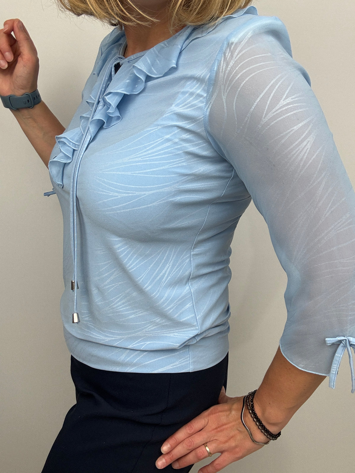 CHANTELLE ruffle top
