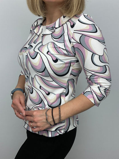 BERNADETTE single frill top