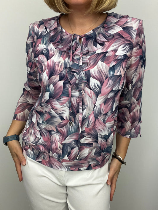 Amelia ruffle top