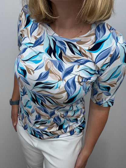ITA cotton feel style top short sleeve