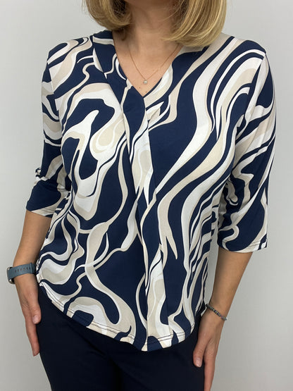 JUSTINE v-neck top