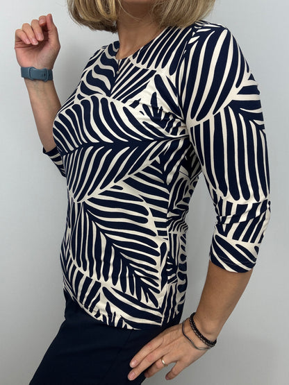 PAULINE peachy feeling style top 3/4 sleeves