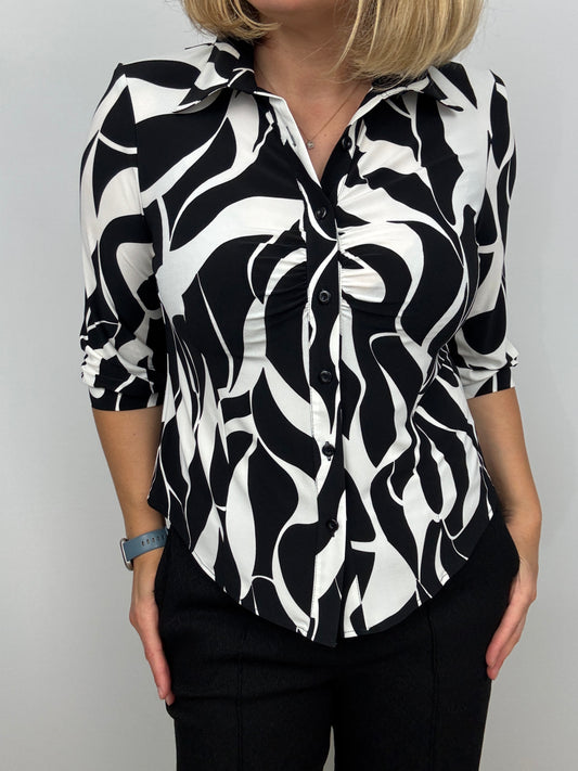 DONNA button down blouse