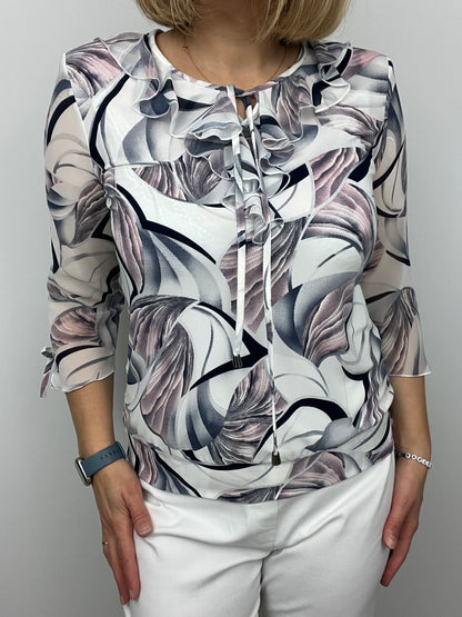 CLODAGH ruffle top