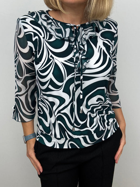 ADDISON ruffle top