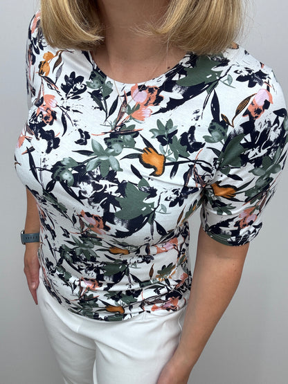 DENISE cotton feel style top short sleeve