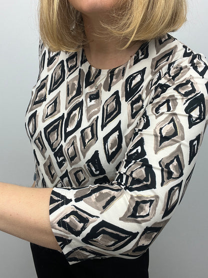 IRIS peachy feeling style top 3/4 sleeves