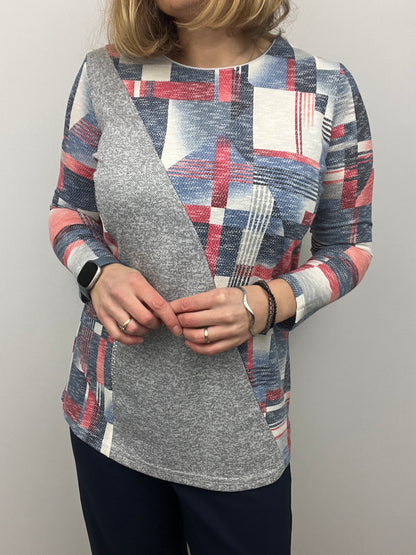 MAY long sleeve fine knit top