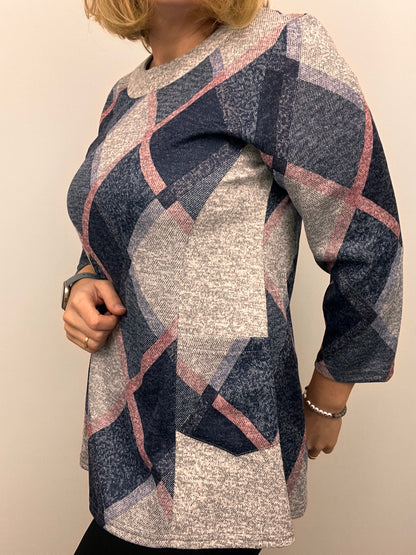 MICHELLE winter top with pockets