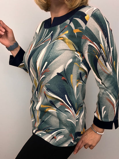 LOUISE fine knit winter top/jumper