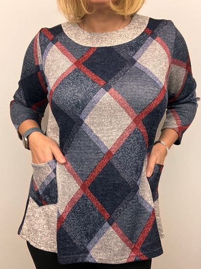 ISABELLA winter top with pockets
