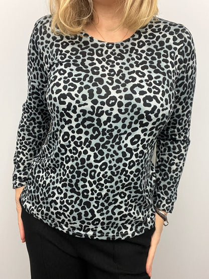 PAIGE fine knit style top long sleeve