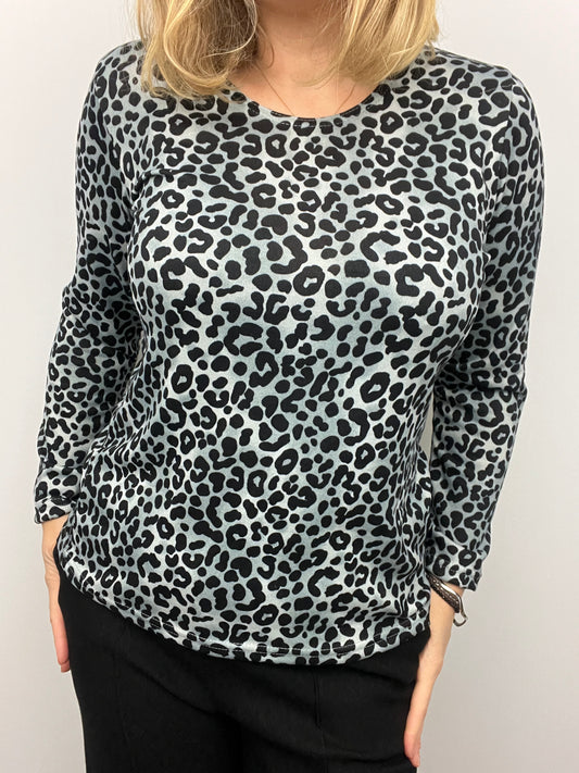 PAIGE fine knit style top long sleeve