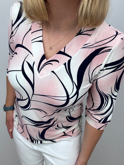 HELEN V-neck top