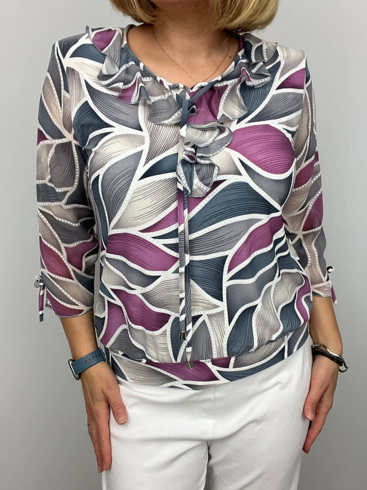 Erin ruffle top