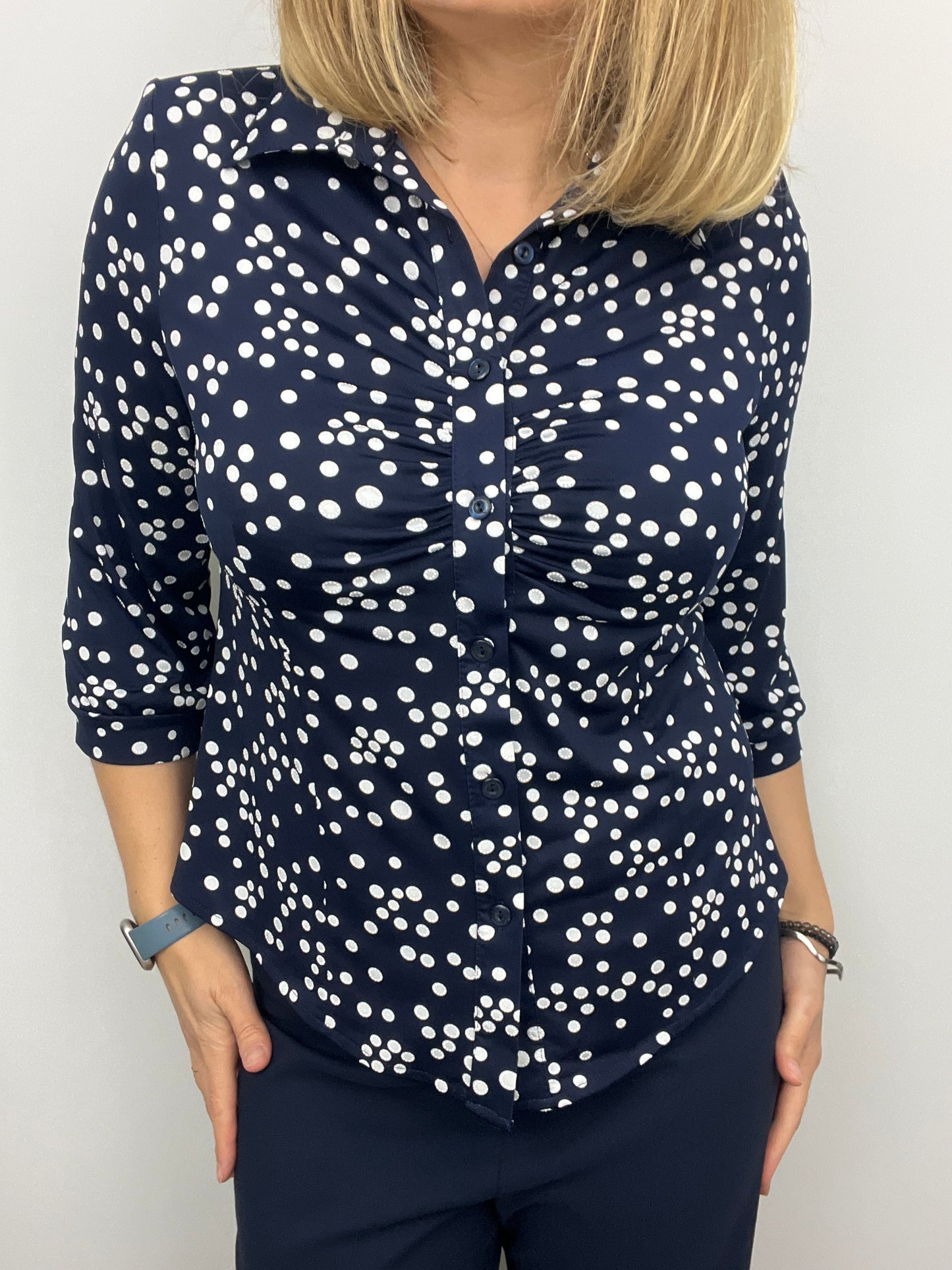 JACQUELINE button down blouse