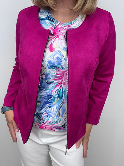 ROSE cotton feel style top short sleeve