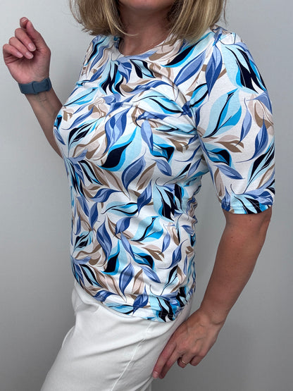 ITA cotton feel style top short sleeve