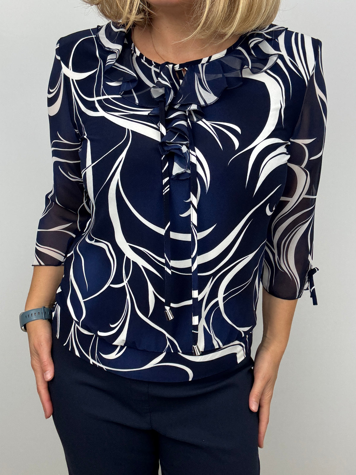 JOYCE ruffle top