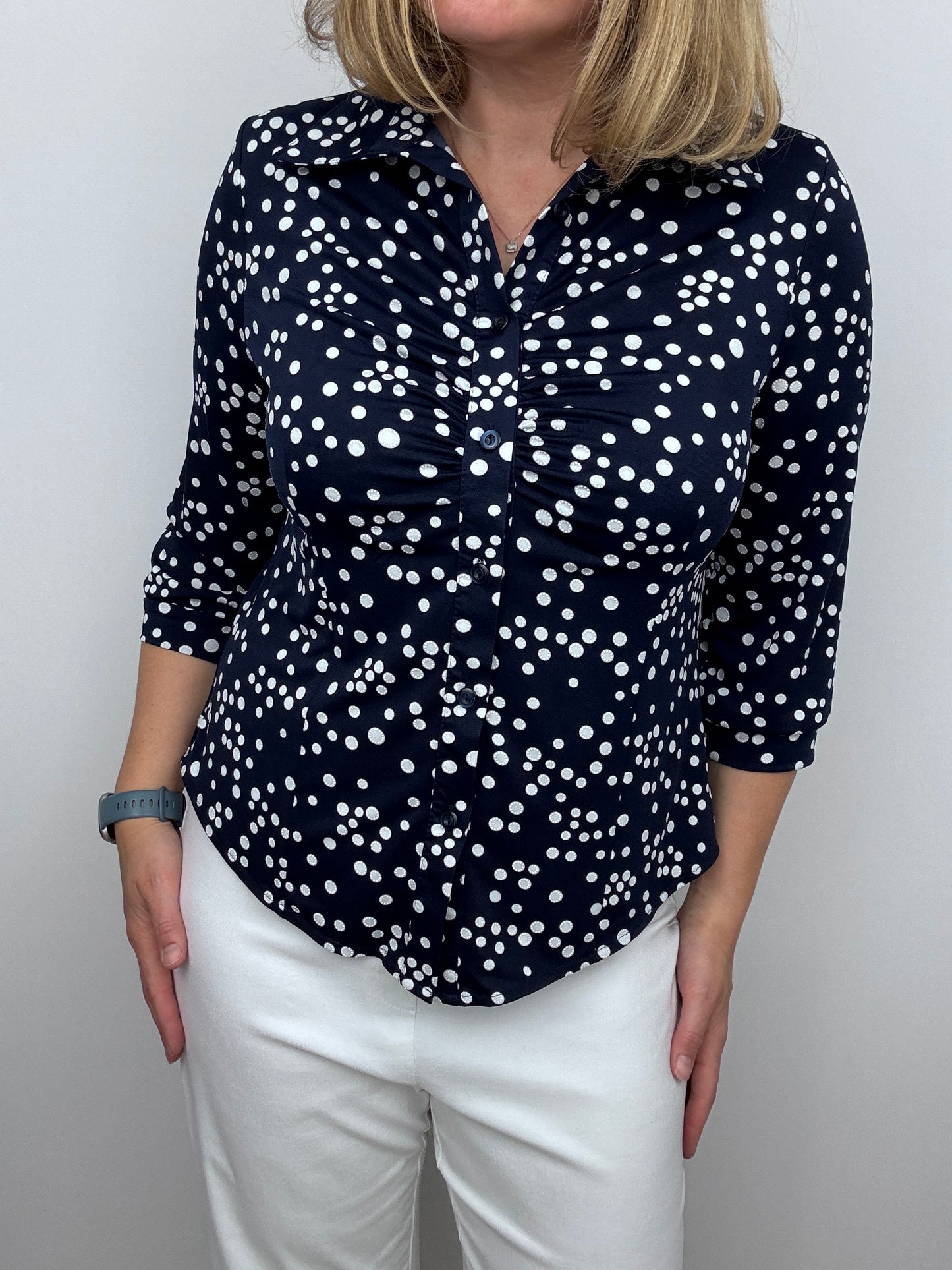 JACQUELINE button down blouse