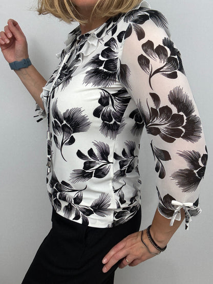 DANA ruffle top