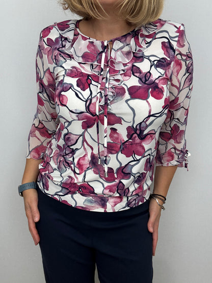 CHERISH ruffle top