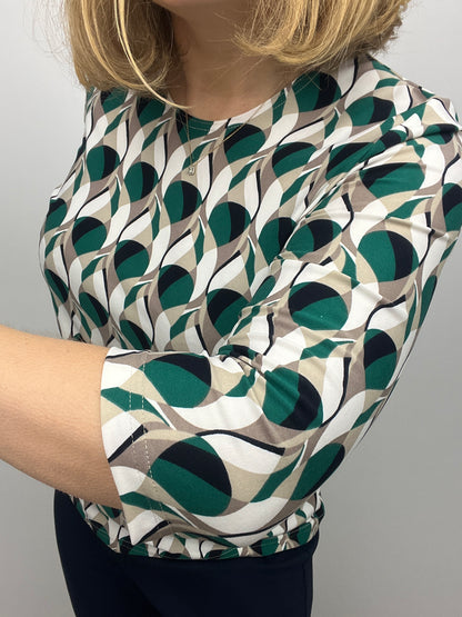 PIPER peachy feeling style top 3/4 sleeves