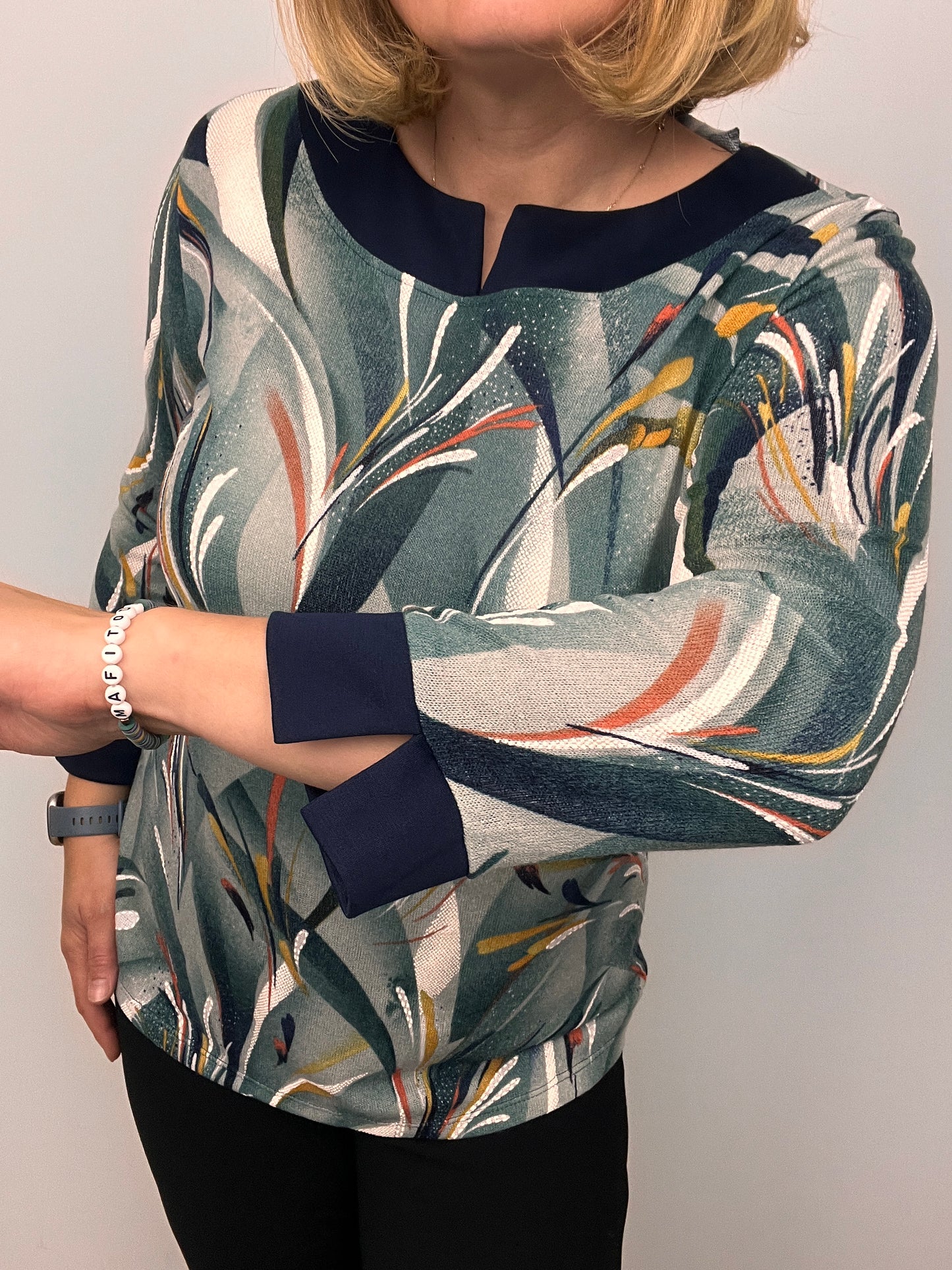 LOUISE fine knit winter top/jumper